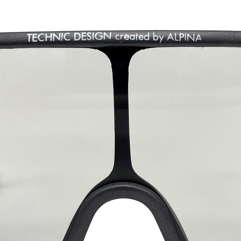 Vintage ALPINA Technic Design Sunglasses – 80s West Germany Collectors Item image 3