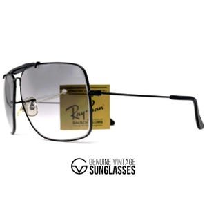 Occhiali da sole minerali vintage RAY-BAN Bausch & Lomb "Explorer" NOS - USA anni '80 - Taglia L - Originali immagine 5