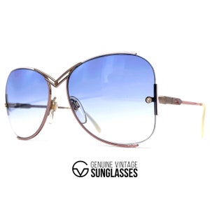 NOS vintage CAZAL 221 sunglasses - W.Germany &#39;80s - Medium - ORIGINAL - Semi Rimless