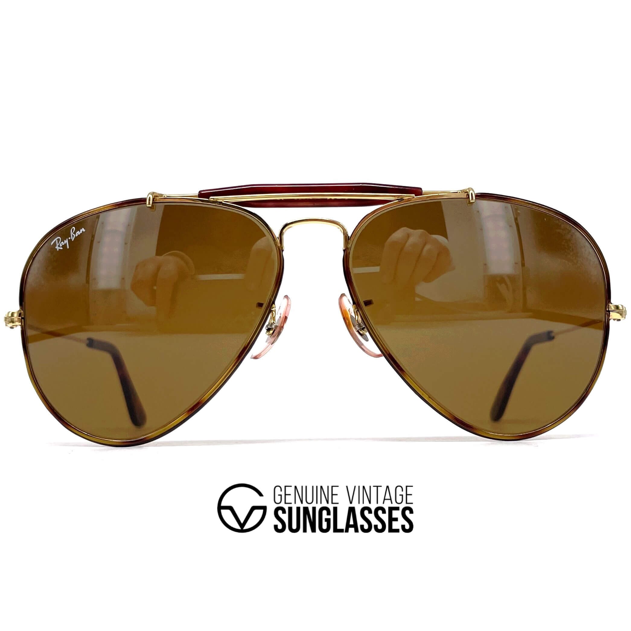 Outdoorsman Old Fashioned Ray Ban Sunglasses NOS Vintage RAY-BAN