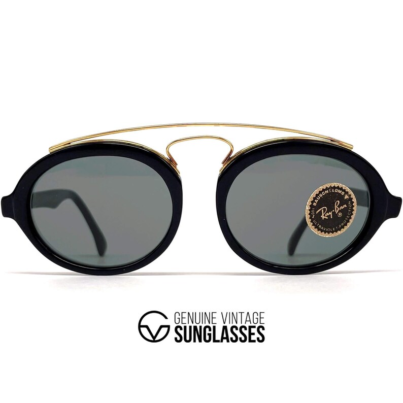 Vintage RAY-BAN / Bausch & Lomb " Gatsby Style 6" W0940-zonnebril - VS 80's - medium afbeelding 2