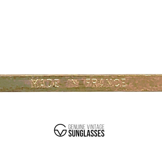 Vintage KARL LAGERFELD 4852 "GOUD" zonnebril - Fr… - image 6
