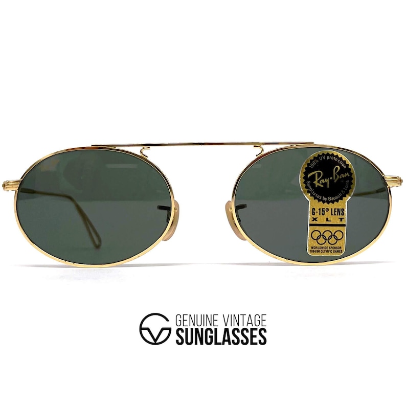 Gafas de sol vintage Ray-Ban / Bausch & Lomb W1696 - EE. UU. años 80 - Medianas - RARAS - Originales - Nuevas imagen 1