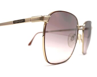 Vintage YVES SAINT LAURENT 4009 Sunglasses - Italy 80's