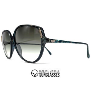 NOS vintage CHRISTIAN DIOR 2506 sunglasses - Germany 80's - Marbled - Large