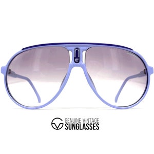 NOS vintage CARRERA "CHAMPION" Sonnenbrille - Italien - Large - Lila - Unisex