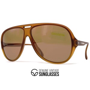 Vintage CARRERA 5562 Sonnenbrille - seltenes Modell - Österreich 80er Jahre - Large - ORIGINAL