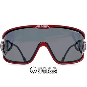 Vintage ALPINA S3 Sonnenbrille "Vario Swing" - W.Germany 80er Jahre - Large - ORIGINAL."