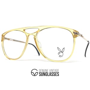 Vintage PLAYBOY 4667 Brille - GOLD - 80er Germany - Large - Original