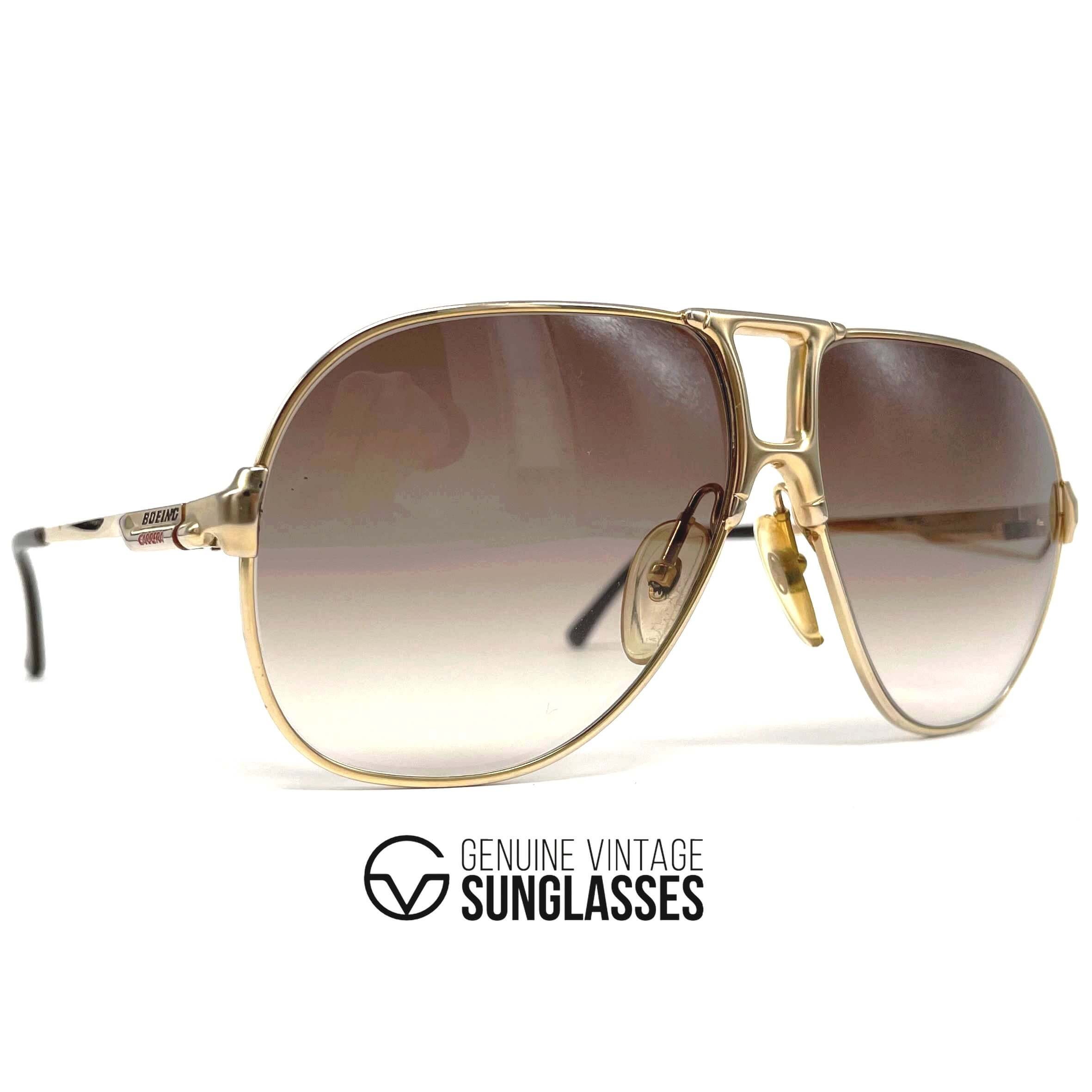 NOS Carrera & Boeing 5700 Gold vintage sunglasses Austria Etsy Nederland