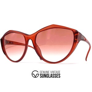 NOS vintage CHRISTIAN DIOR 2234 sunglasses - Germany 80&#39;s - Original - Red Crystal
