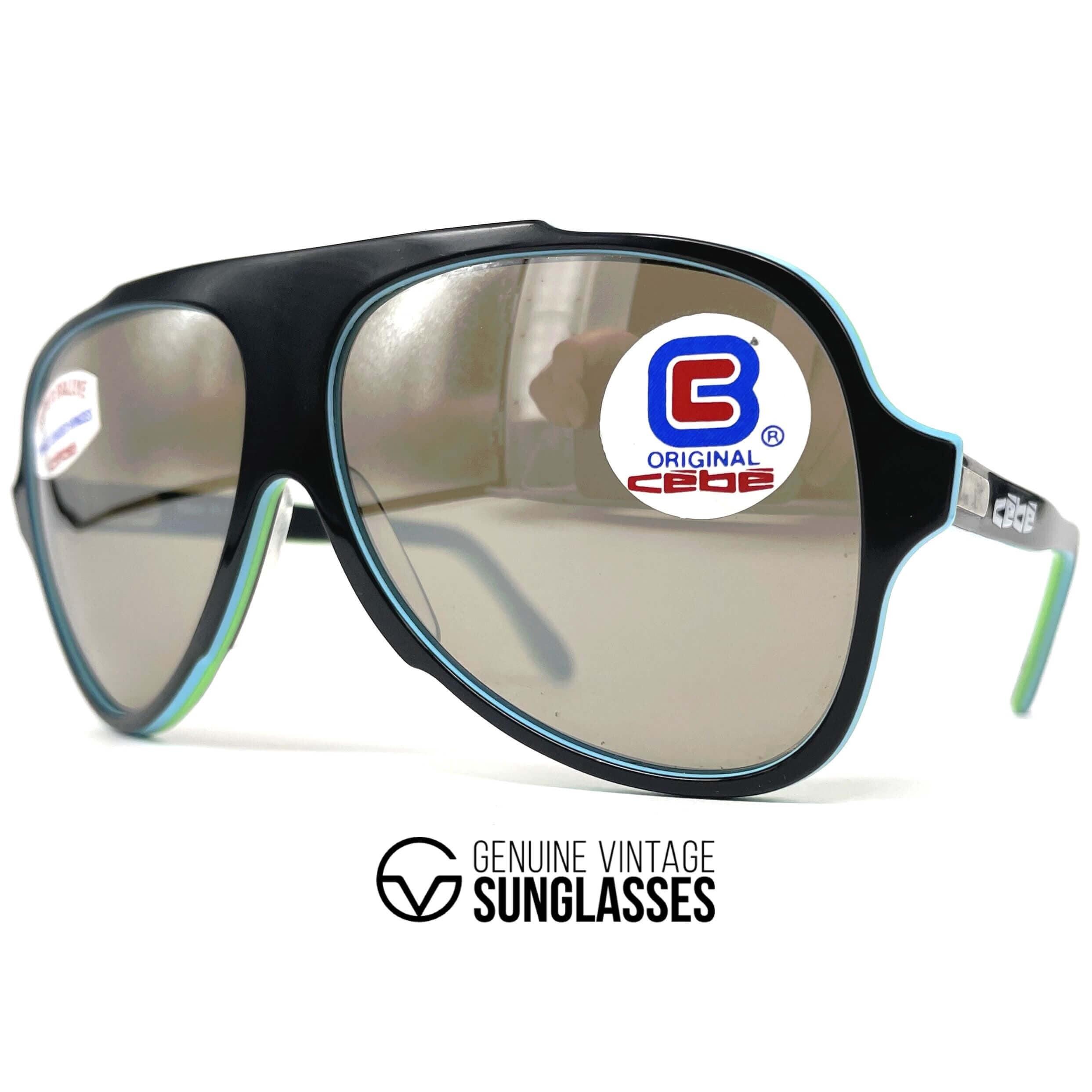 1980’s CEBE France Sports Glasses w/ Side Shields, White, Deadstock/NWT CEBE - 1721 60 Vintage 80s Sunglasses – Ed & Sarna Vintage  main image 4