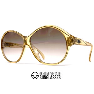 NOS vintage CHRISTIAN DIOR 2118 "Crystal" sunglasses - Germany '70s - Medium - New