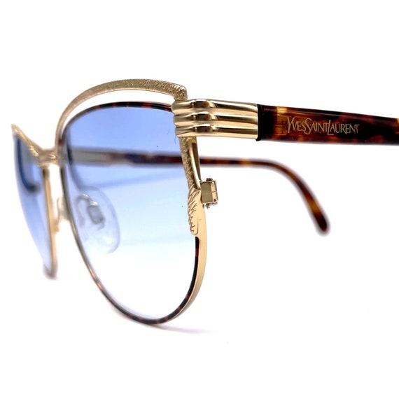 Vintage YVES SAINT LAURENT 4050 sunglasses - Ital… - image 6