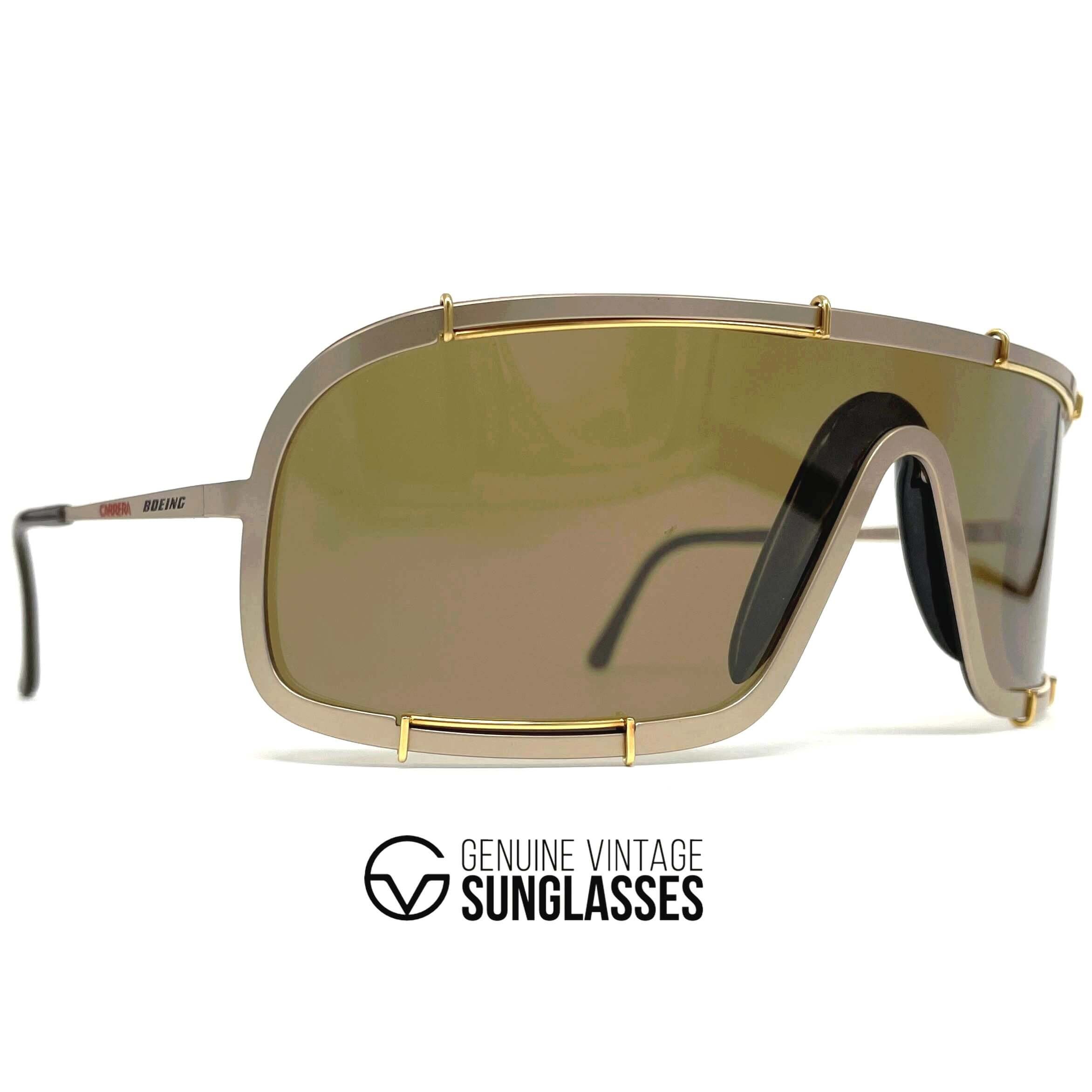 コレクターズアイテム CARRERA×Boeing パイロットサングラス 左右別色