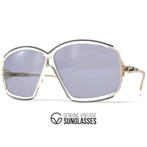 Vintage CAZAL 153 Sonnenbrille - W.Germany '80s - Medium - ORIGINAL - Crystal