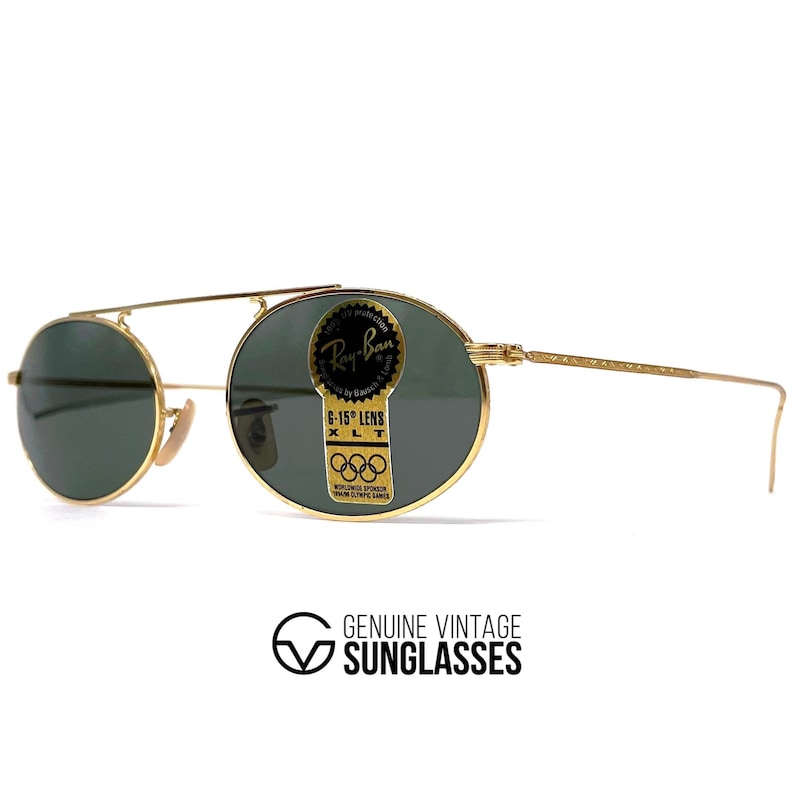 Gafas de sol vintage Ray-Ban / Bausch & Lomb W1696 - EE. UU. años 80 - Medianas - RARAS - Originales - Nuevas imagen 6