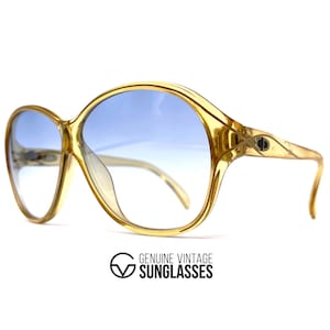 Vintage CHRISTIAN DIOR 2118 "Crystal" Sonnenbrille - Germany 70s - Medium - Neu