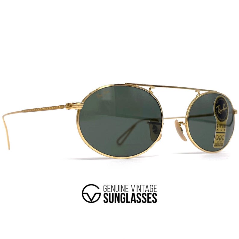 Gafas de sol vintage Ray-Ban / Bausch & Lomb W1696 - EE. UU. años 80 - Medianas - RARAS - Originales - Nuevas imagen 8