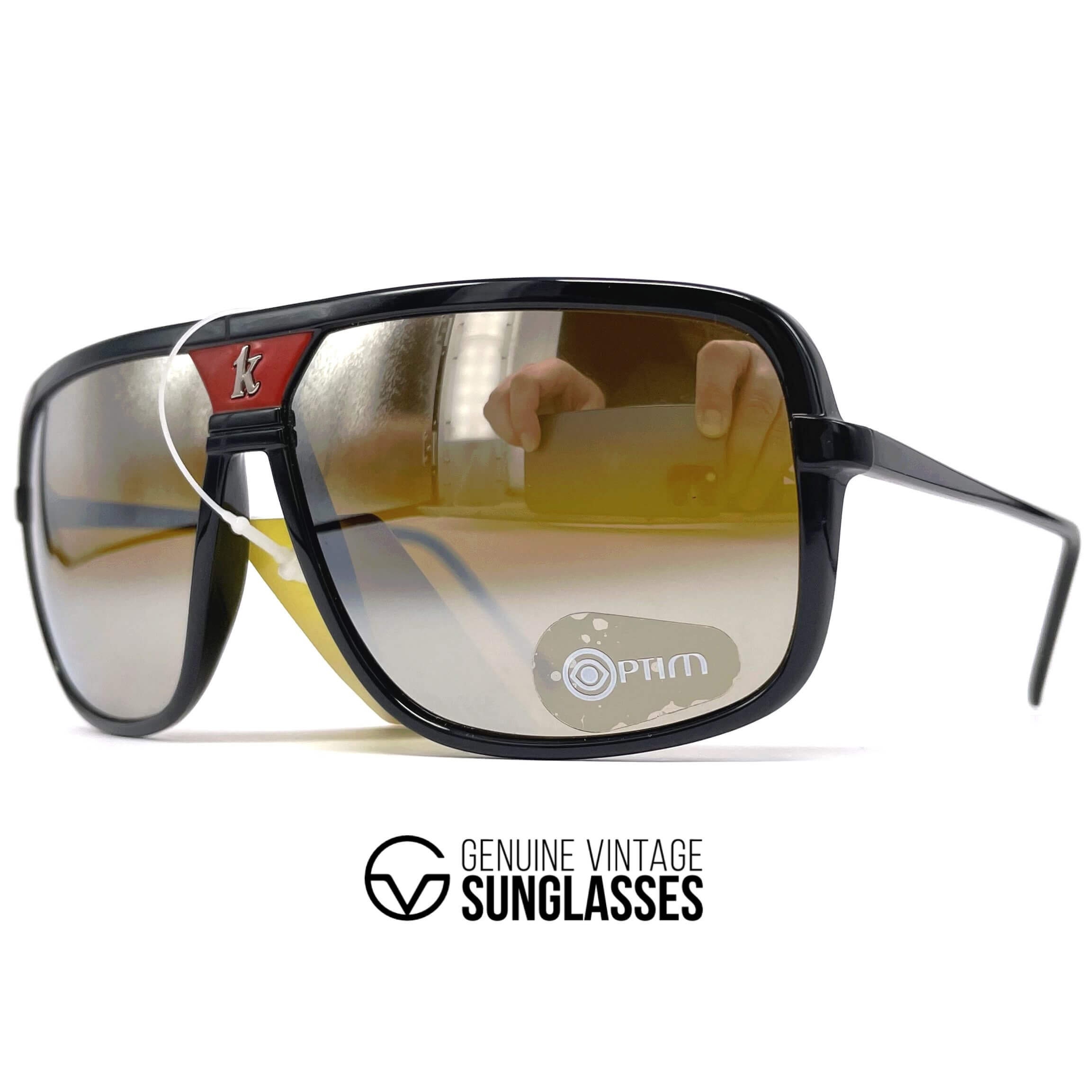 NOS Vintage K.ONE 31 01 1798 Sunglasses - 80's Italy - Large