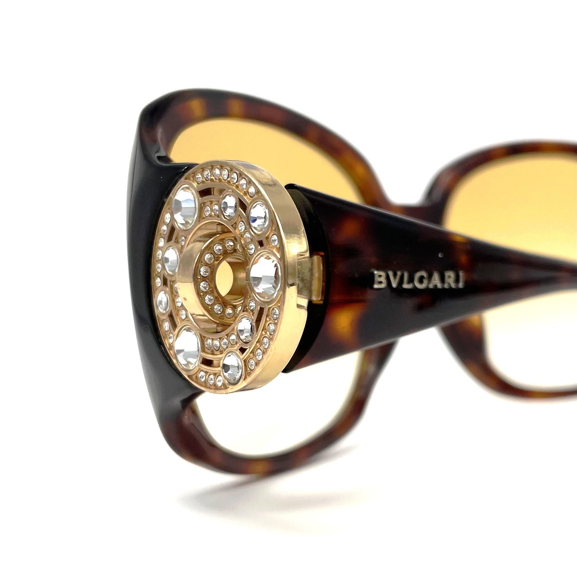 Bvlgari sunglasses with rhinestones hotsell
