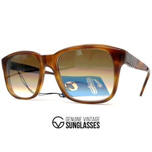 Occhiali da sole PERSOL RATTI 58150 "Meflecto" vintage NOS - anni '80 Italia - Medi - Originali - Nuovi