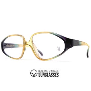 NOS vintage PLAYBOY 4549 eyeglasses - ultra rare model - 80's - Austria - Medium