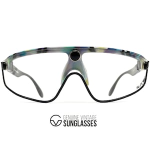 Lunettes de soleil vintage CARRERA 5215 « SUNJET » NOS - France années 80 - Grandes - Originales