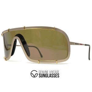 Vintage BOEING COLLECTION by CARRERA 5708 &quot;Gold&quot; sunglasses - 80&#39;s Germany - Pilot