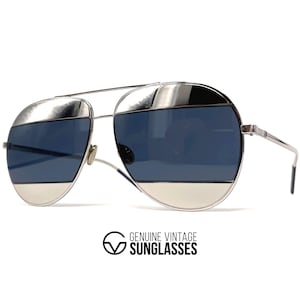 CHRISTIAN DIOR " SPLIT 1 " sunglasses - Made in Italy - Oversized - Rare - Original - Large