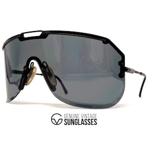 Vintage BOEING KOLLEKTION by CARRERA 5703 Sonnenbrille - Österreich 1980er Jahre - Schwarz - Neuware