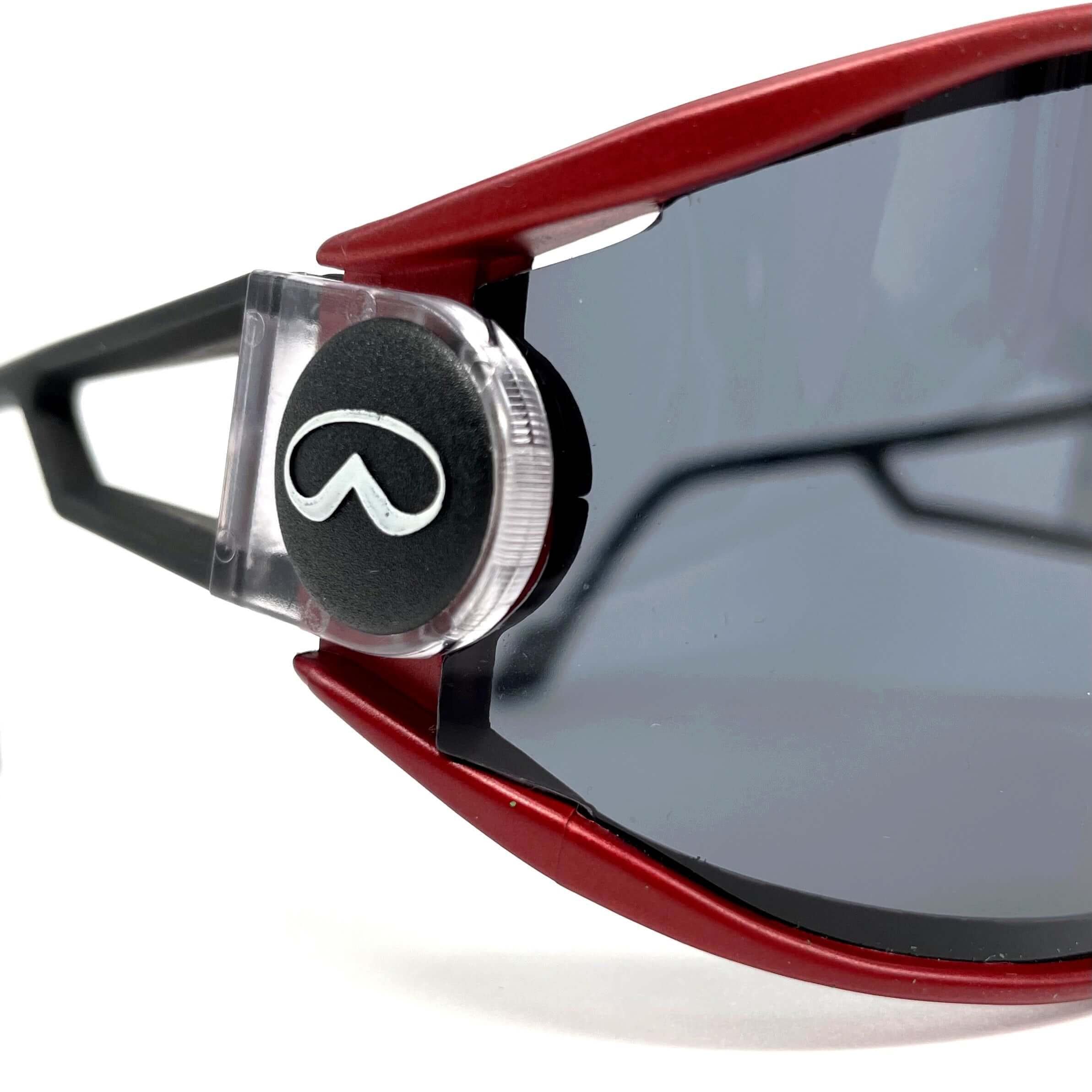 Lunettes Vintage Alpina 7833 - Monture Or Multicolore, Verres Ovales 30mm, NOS (neuf D'origine)