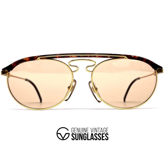 Vintage BOSS CARRERA 5119 Sunglasses: Gold Tortoise Frame  display picture 2
