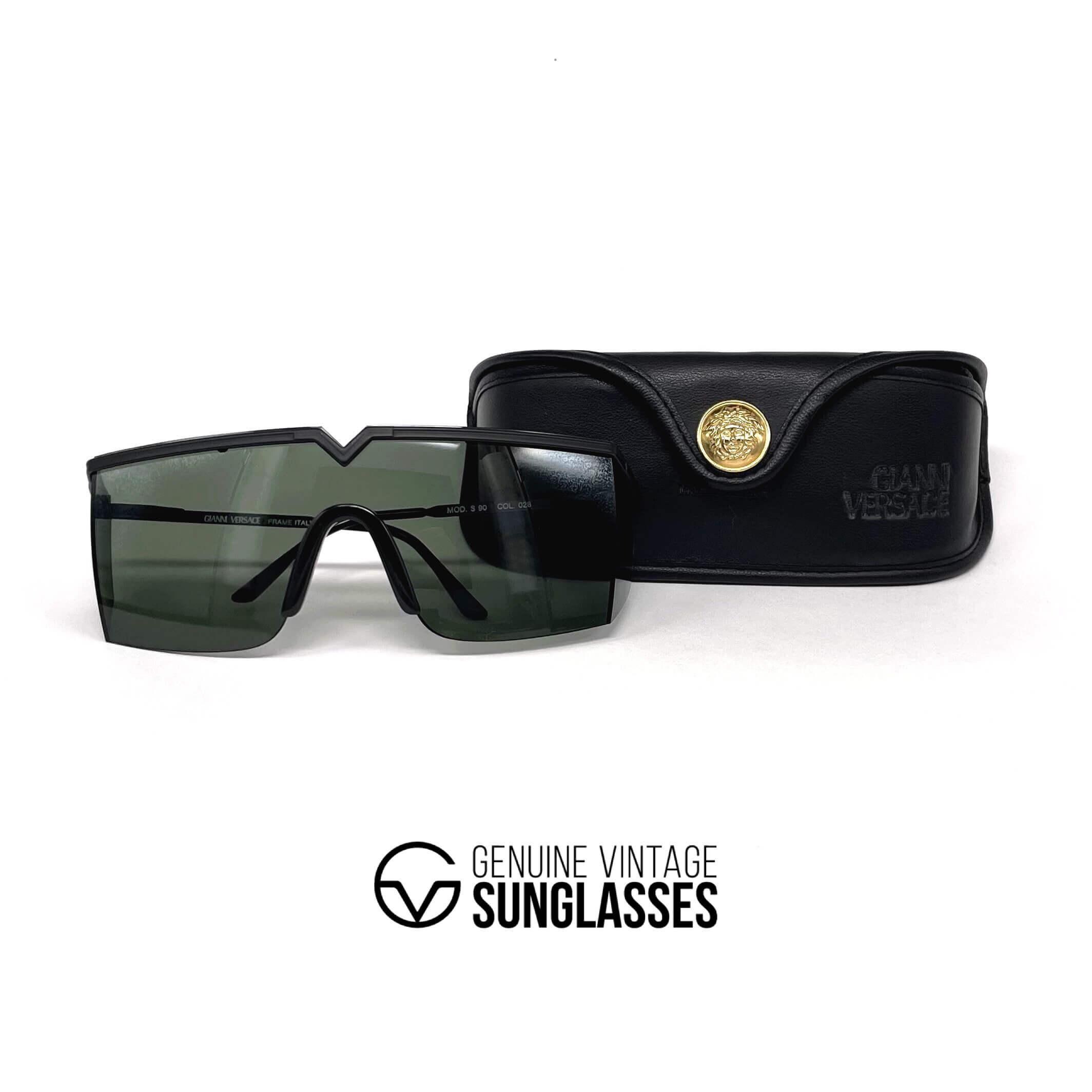 NOS Vintage GIANNI VERSACE S90 Sunglasses - 90's Italy - Large