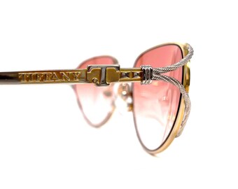 NOS Vintage TIFFANY T360 Sunglasses - Italy 80's - Medium