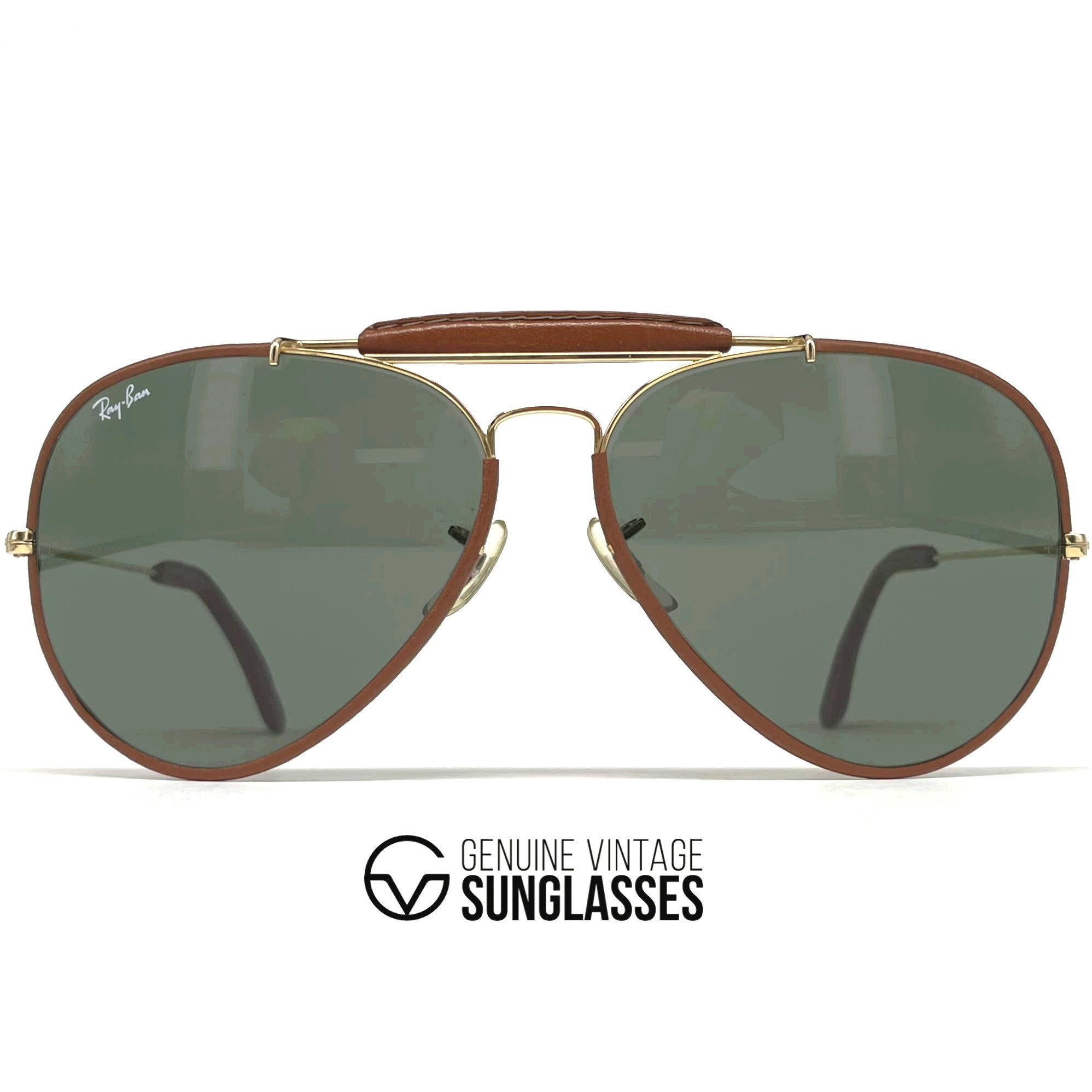 Vintage RAY-BAN outdoorsman Leathers Bausch & Lomb - Etsy Canada