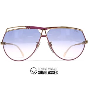 NOS vintage CAZAL 954 "GOLD" sunglasses - W.Germany 80's - Large - Original