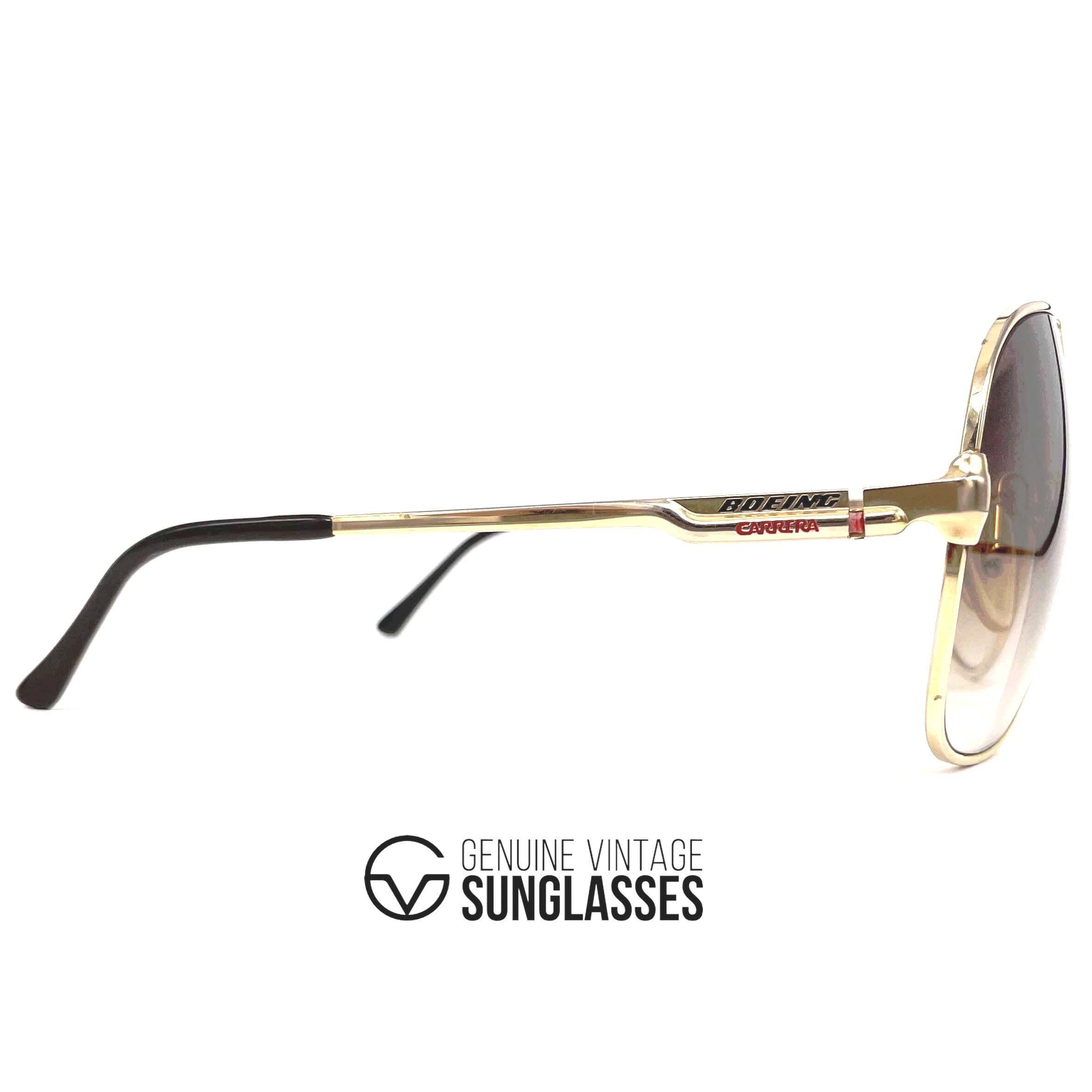 NOS Carrera & Boeing 5700 Gold vintage sunglasses Austria Etsy Nederland