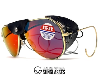 Vintage CEBE 295 Glacier Sunglasses: Walter Cecchinel, France '90s