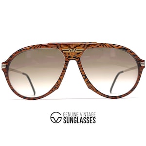 Vintage CARRERA 5432 sunglasses - Austria 80's - Large - Crystal - ORIGINAL