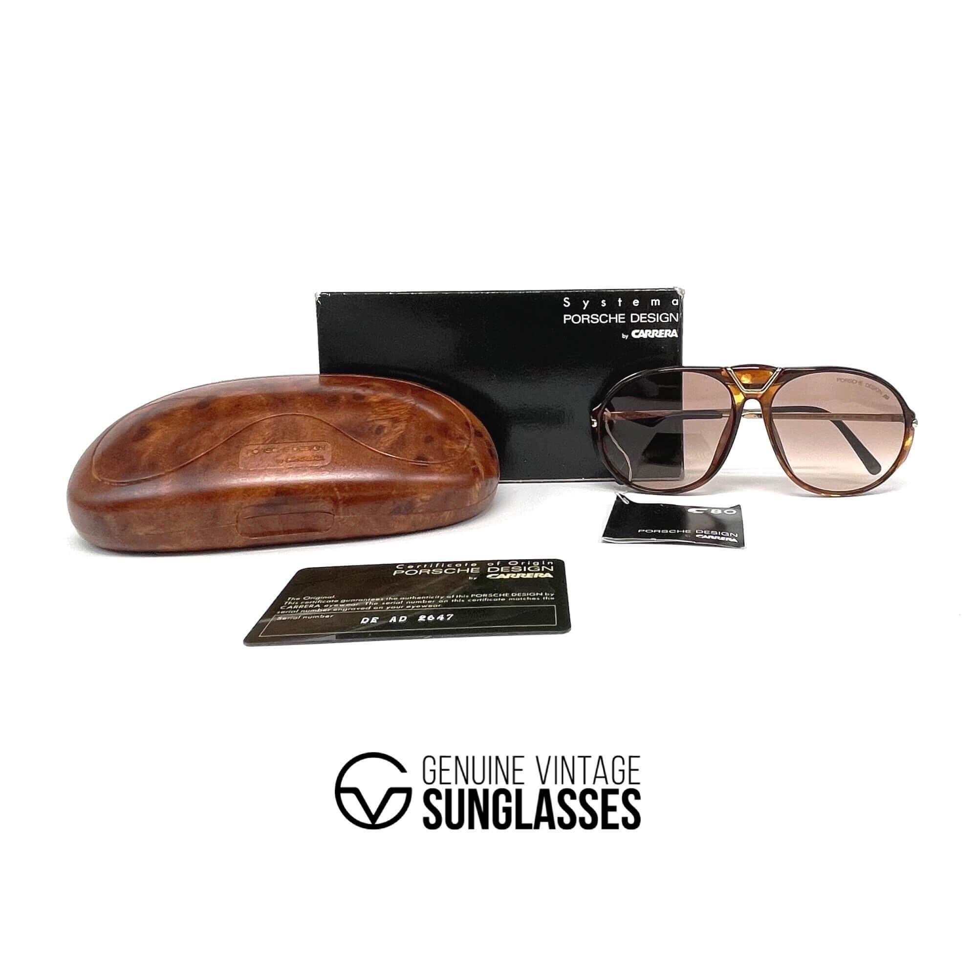 PORSCHE DESIGN BY CARRERA RARE VINTAGE  TORTOISE MOD 5651 Frames AVIATOR Carrera Tortoise Vintage Sunglasses for sale | eBay main image 2