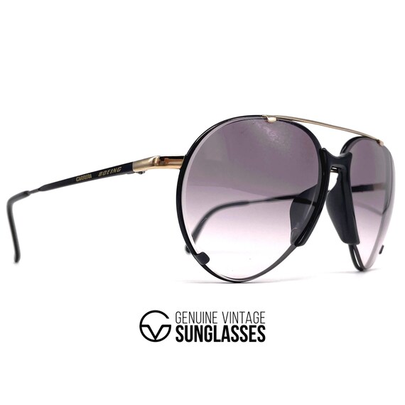 【レア】BOEING ボーイングカレラ サングラス　パイロット ティアドロップ レア】BOEING ボーイングカレラ サングラス パイロット ティアドロップ