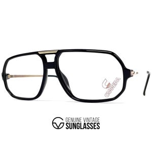 NOS vintage CARRERA 5311 eyeglasses - 80's Austria - Medium - Original - Black / Gold
