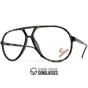 NOS vintage CARRERA 5335 "VARIO" Brille - 70er W.Germany - Medium - Original - Marmoriert - Selten