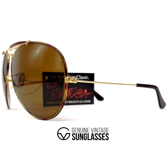 NOS vintage RAY-BAN Outdoorsman "Tortuga" Bausch … - image 5