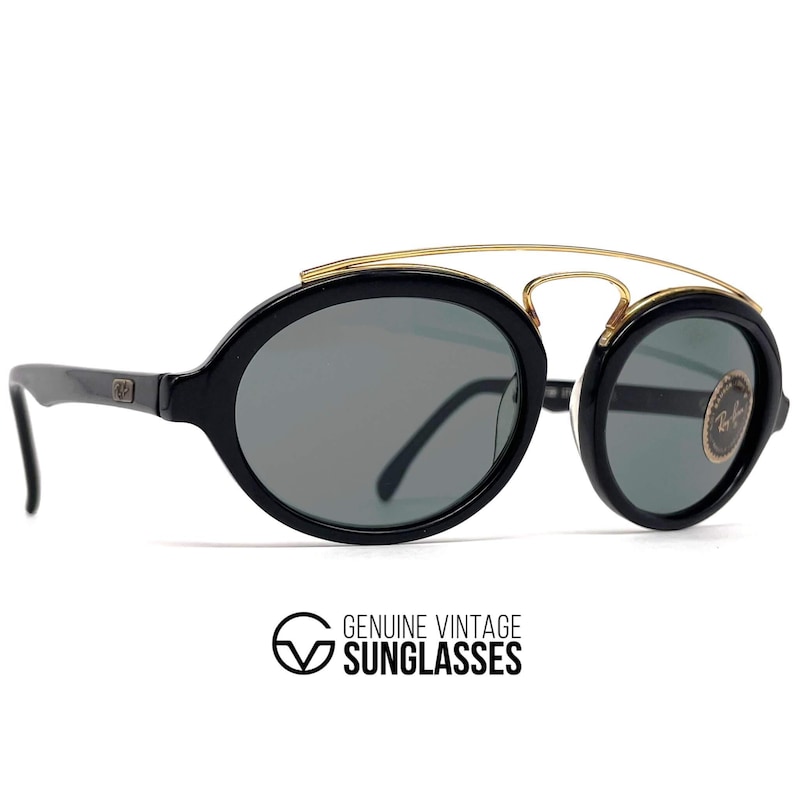 Vintage RAY-BAN / Bausch & Lomb " Gatsby Style 6" W0940-zonnebril - VS 80's - medium afbeelding 8