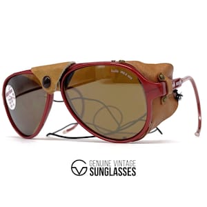Vintage Burgundy Sunglasses - Etsy display picture 1