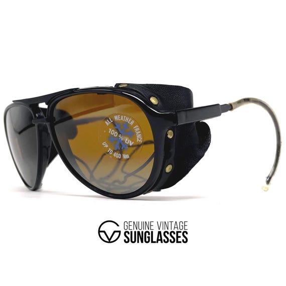 NOS Vintage BOLLE 8378 Glacier Sunglasses - France 1980 display picture 3