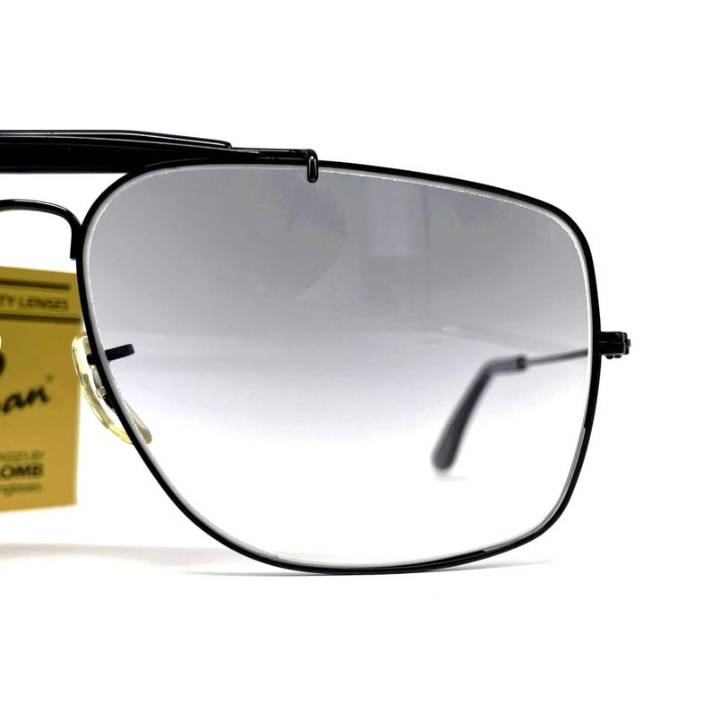 Occhiali da sole minerali vintage RAY-BAN Bausch & Lomb "Explorer" NOS - USA anni '80 - Taglia L - Originali immagine 3