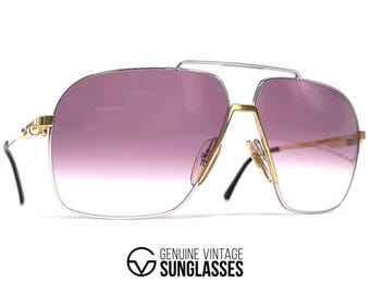 ヴィンテージ カレラ ボーイング 5704 サングラス：80年代 ゴールド